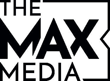 THE MAX MEDIA LOGO PNG SİYAH